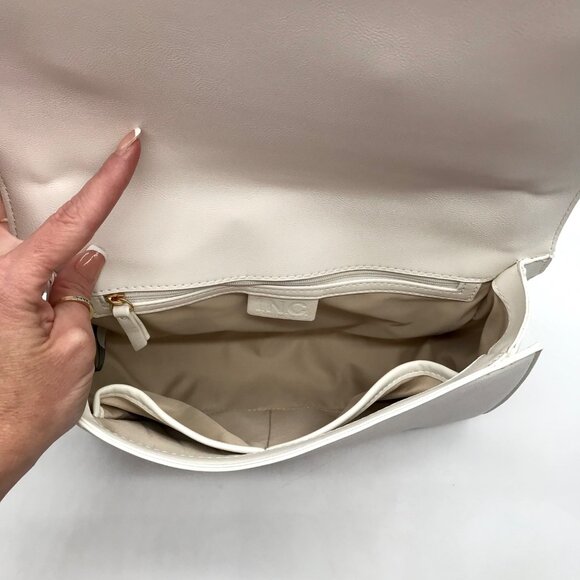 I.N.C. International Concepts Vanilla Ajae Flap Floral Crossbody Bag - Picture 11 of 11